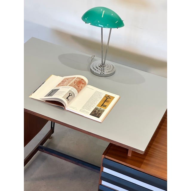 Desk by Enzo Strada for Fratelli Tenani, Rovigo, Italy, 1960s For Sale - Image 10 of 18