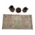 Oushak Bohemian Floral Rug For Sale
