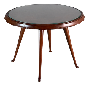 Round Coffee Table by Paolo Buffa for Arrighi Serafino, 1950s