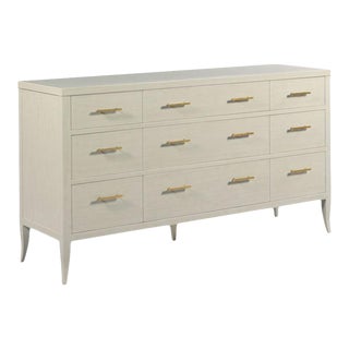 Marseille Double Dresser in Light Gray For Sale