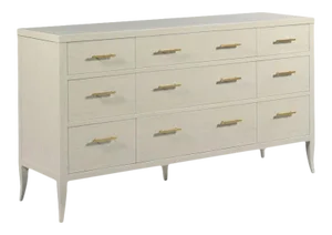 Marseille Double Dresser in Light Gray