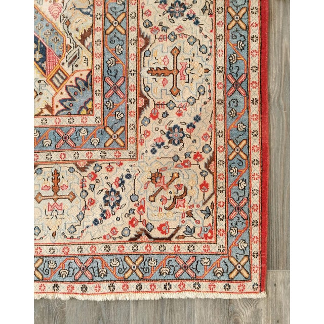 Large Antique Oriental Rug, 1930s For Sale - Image 13 of 15