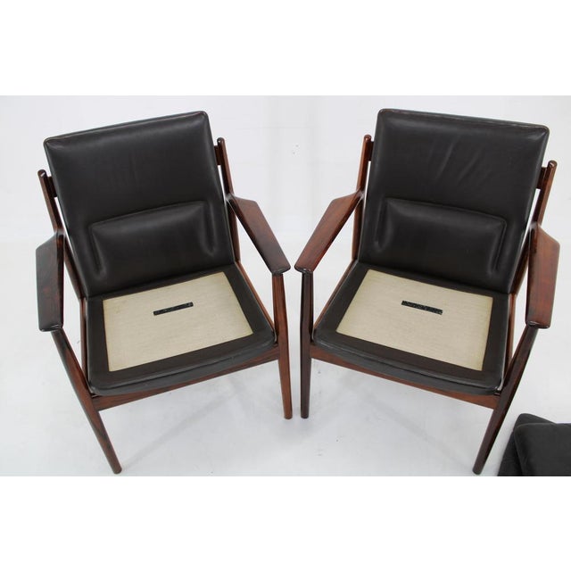 Set of Danish 431 Armchairs by Arne Vodder for Sibast Mobler, 1960s For Sale - Image 10 of 18