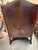 Barclay Butera Vintage Barclay-Butera Brown Leather Wingback Chairs With Brass Nailhead Trim, a Pair For Sale - Image 4 of 12