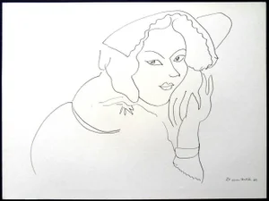 Henri Matisse (After) - Lithograph - Flowers 1943