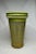 Rustic European Vintage Neoclassical Dutch Olive Green & Terra-Cotta Vase I For Sale - Image 3 of 12