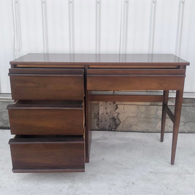 Vintage Modern Writing Desk by Bassett Chairish
