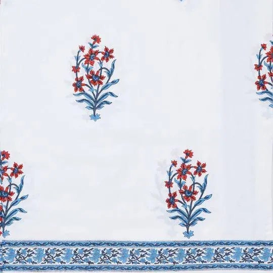 Nargis, meaning narcissus flower in Persian, is a stylized floral motif showcasing the flower beautifully in vivid orange...