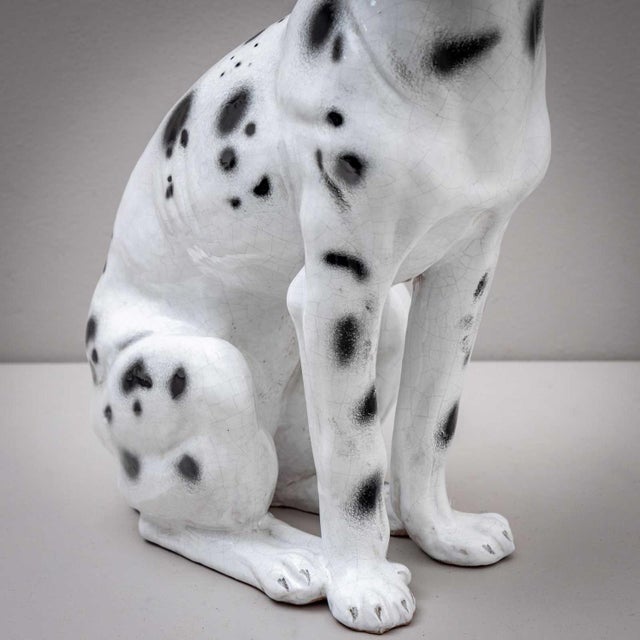 Ceramic Dalmatian, Italy, Mid-20th Century For Sale - Image 18 of 18