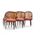 Mid-Century Modern Widdicomb Mid Century Camel Back Cane and Mahogany Dining Chairs - Set of 6 For Sale - Image 3 of 11