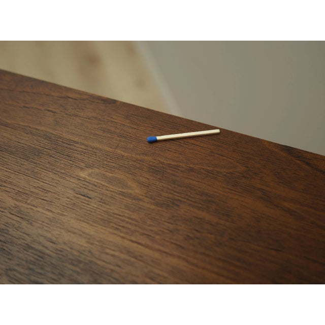 Vintage Danish Walnut Highboard, 1960s For Sale - Image 11 of 16