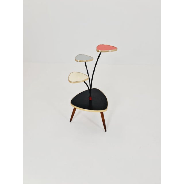 Large German Plant Stand, 1950s For Sale - Image 11 of 11
