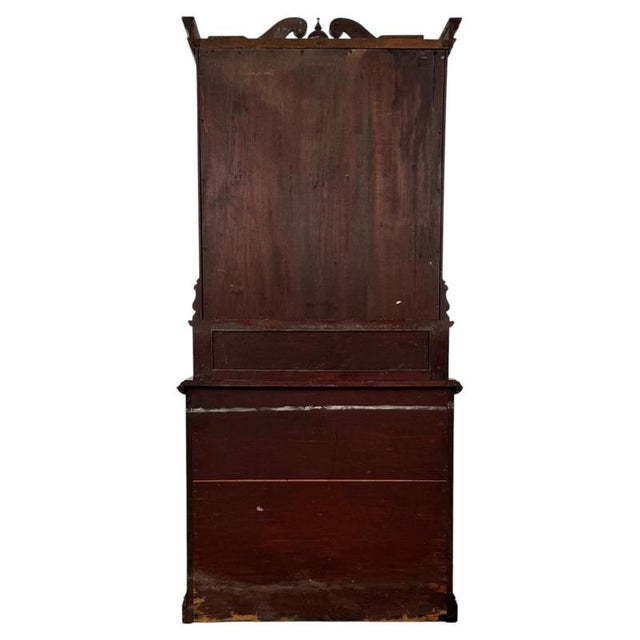 Antique 19th Century Victorian Mahogany Bookcase For Sale - Image 9 of 13