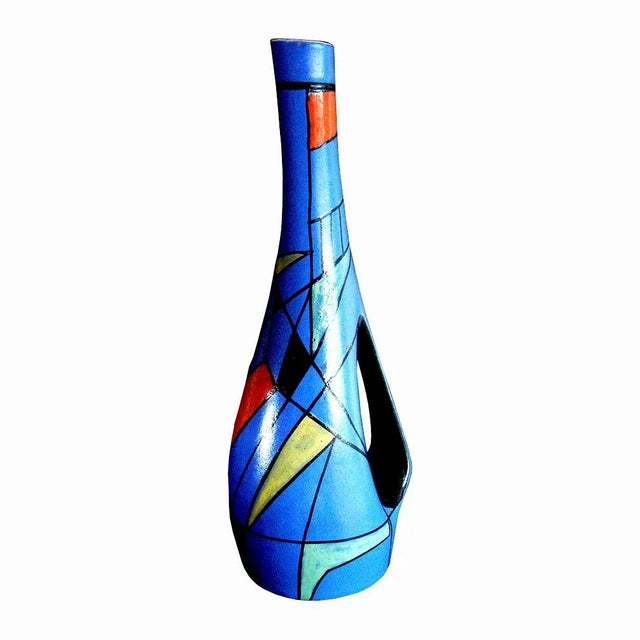 Ceramic Vase from Maioliche Deruta, 1950s For Sale - Image 7 of 7