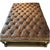Perfect Blend of British Elegance & Modern Versatility With the Thomas Rectangular Chesterfield Leather Ottoman. For Sale - Image 4 of 4