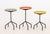 Contemporary Set of Three Herman Miller Style Enameled Steel Graduated Side Tables For Sale - Image 3 of 12