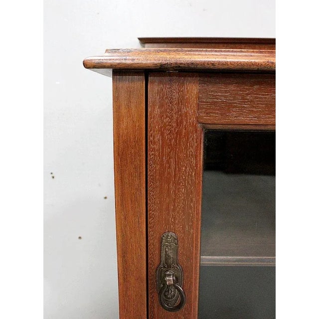 Small Display Cabinet and Magazine Rack, 1920s For Sale - Image 11 of 18