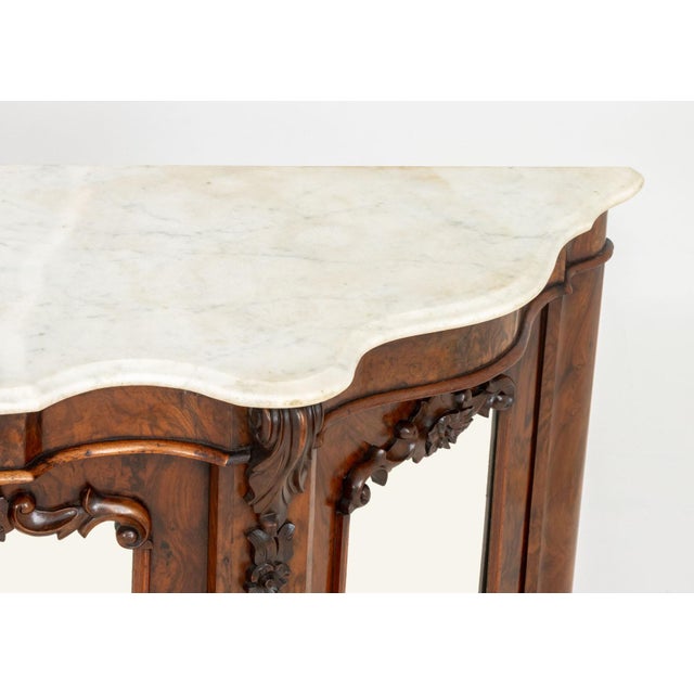 Victorian Walnut Mirrored Credenza For Sale In New York - Image 6 of 12