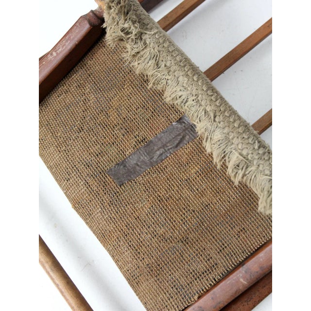Antique Victorian Folding Camp Chair For Sale - Image 12 of 12