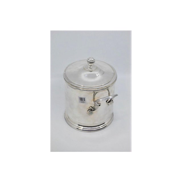 Silver Pan with Removable Interior and Lid, in Good conditions. Designed 1920 to 1949
