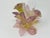 Rose Daum France Soliflore Roses Crystal Vase With Pate De Verre Floral Base Signed For Sale - Image 8 of 17