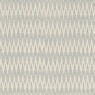 Sample - Schumacher Kilimanjaro Ikat Fabric in Slate For Sale