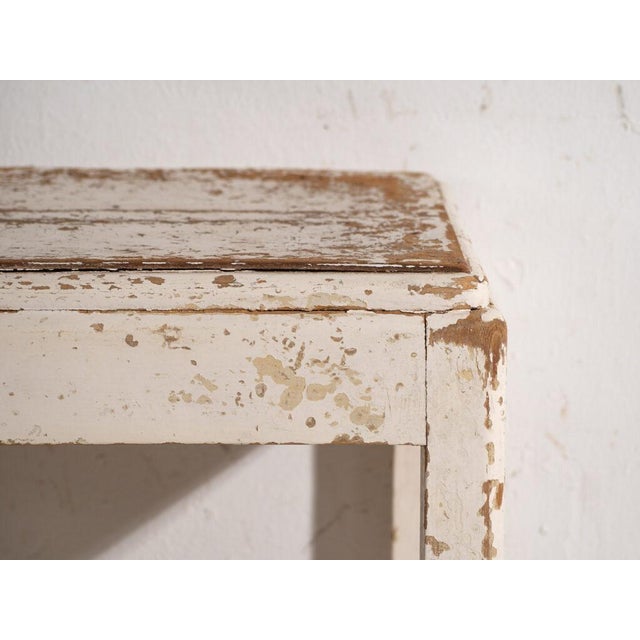 Bedside Tables in Pine Wood, Central Europe, 1940, Set of 2 For Sale - Image 4 of 12