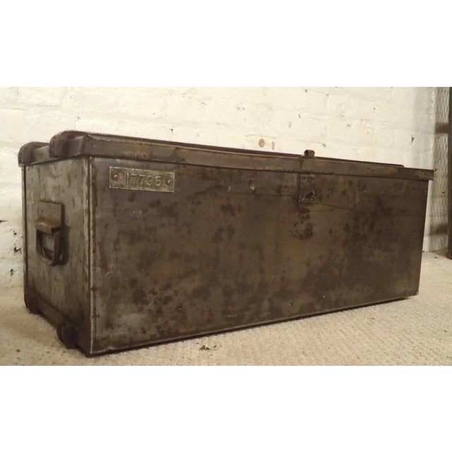 Heavy Duty Metal Trunk For Sale In New York - Image 6 of 7