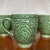 Rustic European Vintage Majolica Turkey Mugs by Bordallo Pinheiro Set of Four For Sale - Image 3 of 10