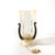 Pair of Mid-Century Hand-Blown Murano Fluted Glass Uplights W/ 24k Gold Flecks For Sale - Image 9 of 15