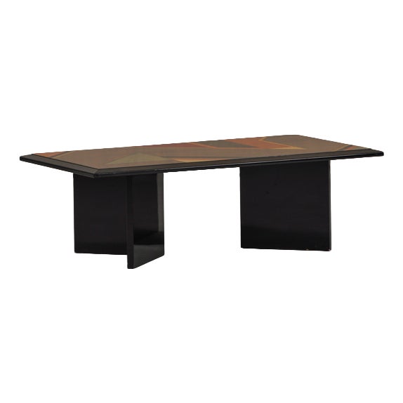 Vintage Coffee Table by Giovanni Offredi for Saporiti, Italy, 1970s For Sale
