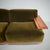 Vintage Modular Sofa in Green Velvet and Light Walnut by Mario Bellini for Cassina, 1970s, Set of 4 For Sale - Image 10 of 18