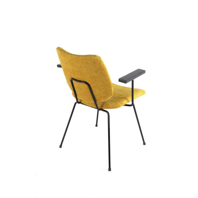 Black Dining Chairs attributed to Willem Hendrik Gispen for Kembo, 1950s, Set of 4 For Sale - Image 8 of 18