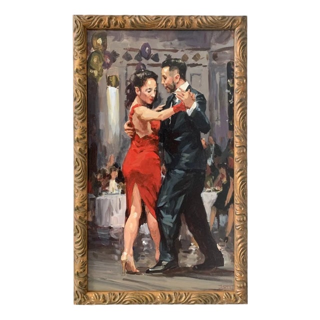 Janusz Szpyt, Tango, 2022, Oil on Canvas For Sale