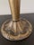 1920s Antique C. 1920 Pittsburgh School Reverse-Painted 2-Light Glass Table Lamp - Winter Cabin Scene For Sale - Image 5 of 6