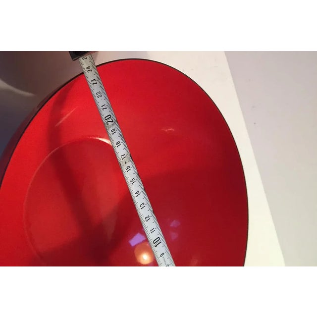 Finnish Enamel Bowls by Kaj Franck for Finel, 1950s, Set of 2 For Sale - Image 6 of 9