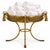 Gold 1960s Large Scale Italian Hollywood Regency Gilt Metal Tole & Tassel Planter Plant Stand For Sale - Image 8 of 8