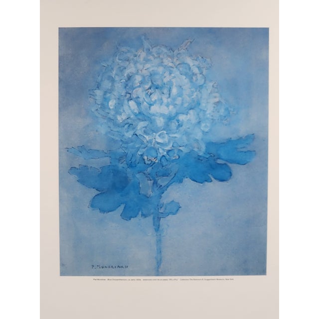 Mid-Century Modern 1971 Piet Mondrian Centennial Exhibition, Guggenhiem Museum, Lithograph Poster For Sale - Image 3 of 6