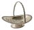 Antique Silver Plated Basket For Sale