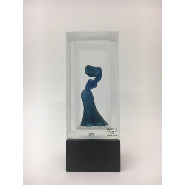 Kjell Engman for Kosta Boda ‘Snapshot’ sculpture Women in the wind , 1990’s For Sale - Image 15 of 15