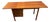 Mid-Century Modern Teak Drop Leaf Desk For Sale