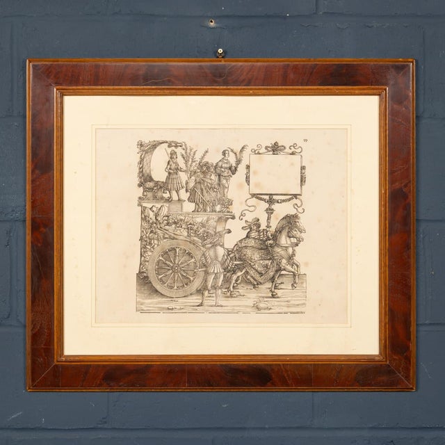 Hans Burgkmair the Elder, Triumphs of Maximilian, 1800s, Woodcut, Set of 3 For Sale - Image 5 of 18