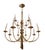 Louis XVI 12-Light Chandelier with Tassels in Gilt Bronze For Sale