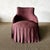 Textile Ella Accent Chair Slip Covered For Sale - Image 7 of 17
