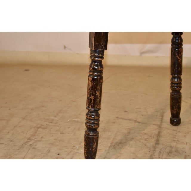 Wood 19th Century Pine Cricket Table For Sale - Image 7 of 7