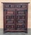 19th Spanish Baroque Carved Walnut Narrow Two Drawer Credenza or Buffet For Sale - Image 17 of 18
