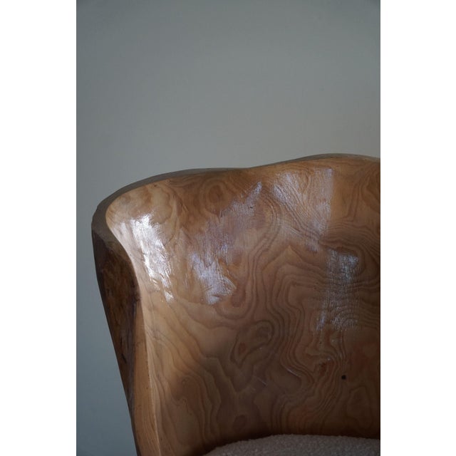 Scandinavian Modern Stump Dining Chairs, Sweden, 1980s, Set of 4 For Sale - Image 15 of 18