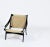 Wood Danish Modern Black Lacquered Beech Lounge Chair by Illum Wikkelsø for Niels Eilersen, 1950s For Sale - Image 7 of 13