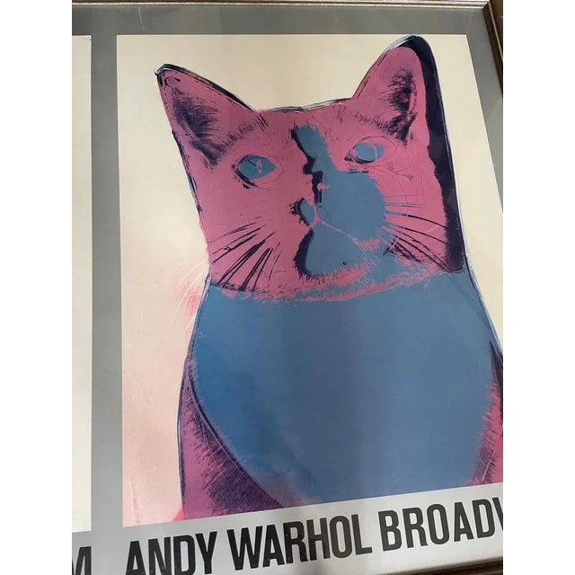 Andy Warhol, Broadway Galerie Delta Rotterdam Exhibition Poster, 1984, Screenprint, Framed For Sale - Image 10 of 12