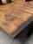 Vintage Industrial Palette Coffee Table in Wood and Steel, Germany, 1930s For Sale - Image 14 of 17